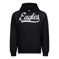 Black eagles school sports fan team spirit mascot gift Urban Hoodie - linhVisuals