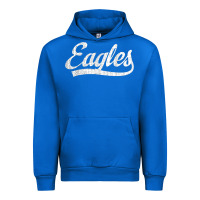 Cobalt eagles school sports fan team spirit mascot gift Urban Hoodie - linhVisuals