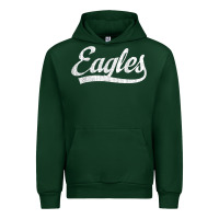 Forest Green eagles school sports fan team spirit mascot gift Urban Hoodie - linhVisuals