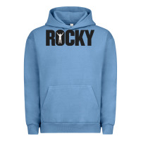 Pigment Pebble Blue movie sport rocky Urban Hoodie - linhVisuals