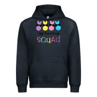 Navy easter egg hunting squad kindergarten squad girls boys kids Urban Hoodie - linhVisuals