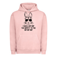 Pigment Salmon sunglass bunny hip hop hippity  easter gift  mens & womens t shirt Urban Hoodie - linhVisuals