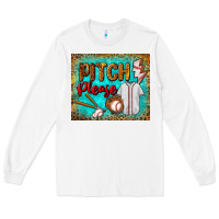 White pitch please mouse pad Long Sleeve Tee - BundleAndBundleShop