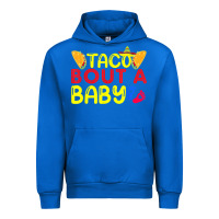 Cobalt taco bout a baby pregnancy announcement cinco de mayo party t shirt Urban Hoodie - linhVisuals