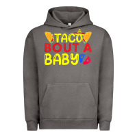 Pigment Tornado taco bout a baby pregnancy announcement cinco de mayo party t shirt Urban Hoodie - linhVisuals