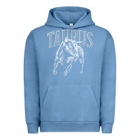 Pigment Pebble Blue taurus zodiac sign horoscope may astrology t shirt Urban Hoodie - linhVisuals