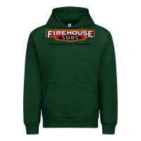 Forest Green firehouse subs Urban Hoodie - linhVisuals