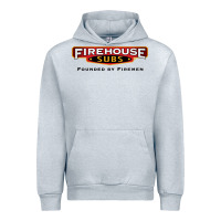 Heather Grey firehouse subs Urban Hoodie - linhVisuals
