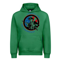 Emerald american patriot Urban Hoodie - linhVisuals