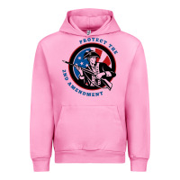Fuchsia Pink american patriot Urban Hoodie - linhVisuals