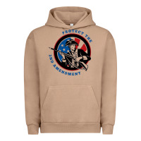 Pigment Burro american patriot Urban Hoodie - linhVisuals