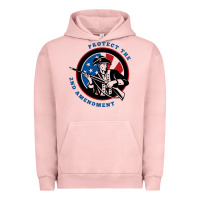 Pigment Salmon american patriot Urban Hoodie - linhVisuals