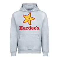 Heather Grey hardee's Urban Hoodie - linhVisuals
