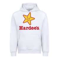 White hardee's Urban Hoodie - linhVisuals