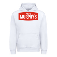 White papa murphy's Urban Hoodie - linhVisuals