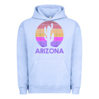 Pigment Grape Ice arizona   vintage retro cactus souvenir gift t shirt Urban Hoodie - linhVisuals