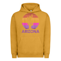 Pigment Peanut Butter arizona   vintage retro cactus souvenir gift t shirt Urban Hoodie - linhVisuals