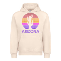 Sandshell arizona   vintage retro cactus souvenir gift t shirt Urban Hoodie - linhVisuals