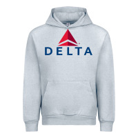 Heather Grey DELTA Urban Hoodie - linhVisuals