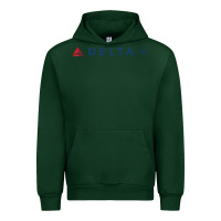 Forest Green DELTA SKY TEAM Urban Hoodie - linhVisuals