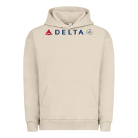 Pigment French Oak DELTA SKY TEAM Urban Hoodie - linhVisuals