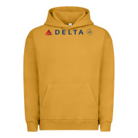 Pigment Peanut Butter DELTA SKY TEAM Urban Hoodie - linhVisuals