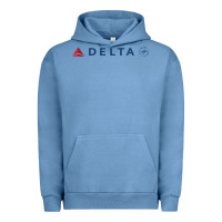 Pigment Pebble Blue DELTA SKY TEAM Urban Hoodie - linhVisuals