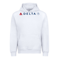 White DELTA SKY TEAM Urban Hoodie - linhVisuals