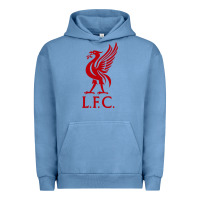 Pigment Pebble Blue LIVERPOOL TEAM Urban Hoodie - linhVisuals