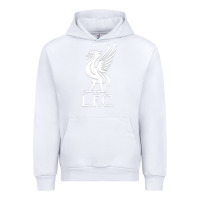 White LIVERPOOL CLUB Urban Hoodie - linhVisuals