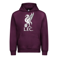 Mauve Wine LIVERPOOL CLUB POPULAR Urban Hoodie - linhVisuals