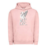 Pigment Salmon LIVERPOOL CLUB POPULAR Urban Hoodie - linhVisuals