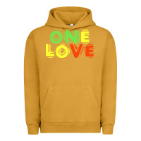 Pigment Peanut Butter reggae colors t  shirtone love reggae lovers pattern t  shirt Urban Hoodie - linhVisuals