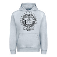 Heather Grey universite paris la sorbonne Urban Hoodie - linhVisuals