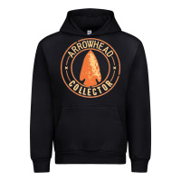 Black arrowhead collector essential Urban Hoodie - linhVisuals