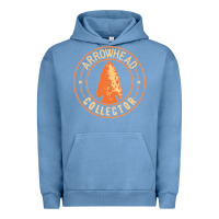 Pigment Pebble Blue arrowhead collector essential Urban Hoodie - linhVisuals