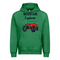 Emerald mountain explorer Urban Hoodie - linhVisuals