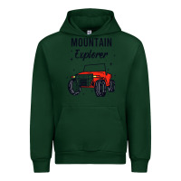 Forest Green mountain explorer Urban Hoodie - linhVisuals