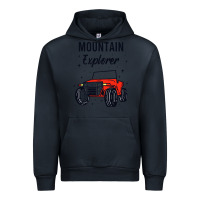 Navy mountain explorer Urban Hoodie - linhVisuals