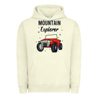 Pigment Pistachio mountain explorer Urban Hoodie - linhVisuals