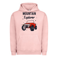 Pigment Salmon mountain explorer Urban Hoodie - linhVisuals