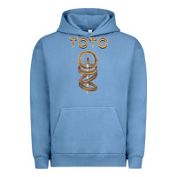 Pigment Pebble Blue TOTO ROCK Urban Hoodie - linhVisuals