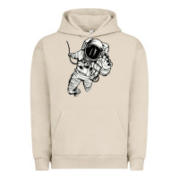 Pigment French Oak astronaut in the space Urban Hoodie - linhVisuals