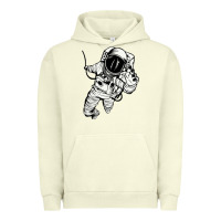Pigment Pistachio astronaut in the space Urban Hoodie - linhVisuals