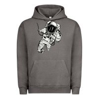 Pigment Tornado astronaut in the space Urban Hoodie - linhVisuals