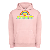 Pigment Salmon atheist2 Urban Hoodie - linhVisuals