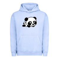 Pigment Grape Ice baby panda bear Urban Hoodie - linhVisuals