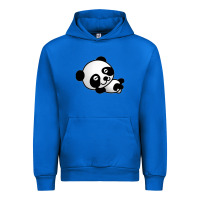 Cobalt baby panda bear Urban Hoodie - linhVisuals