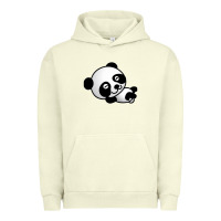 Pigment Pistachio baby panda bear Urban Hoodie - linhVisuals