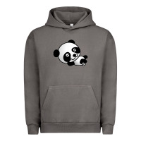 Pigment Tornado baby panda bear Urban Hoodie - linhVisuals
